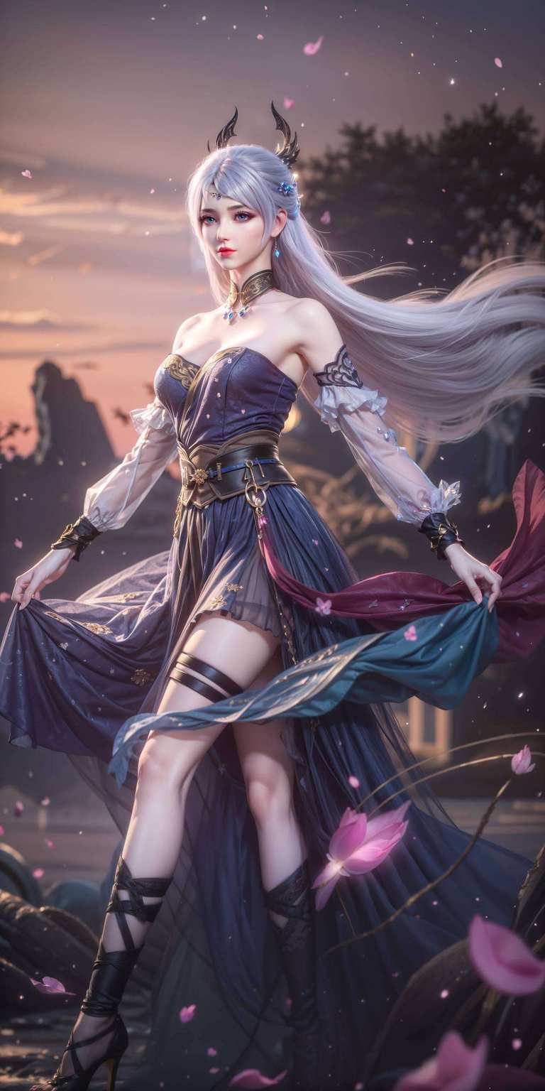 连眼神都能把玄幻世界点亮谁说国漫美女只能安静如鸡？洛璃这壁纸