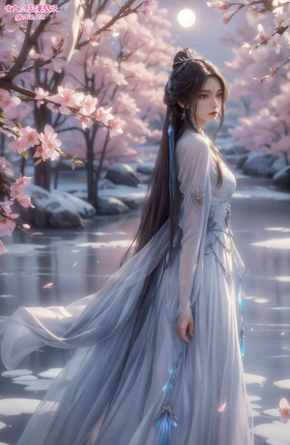 想要把这位国漫女神带回家？这壁纸就将她那惊艳的瞬间定格