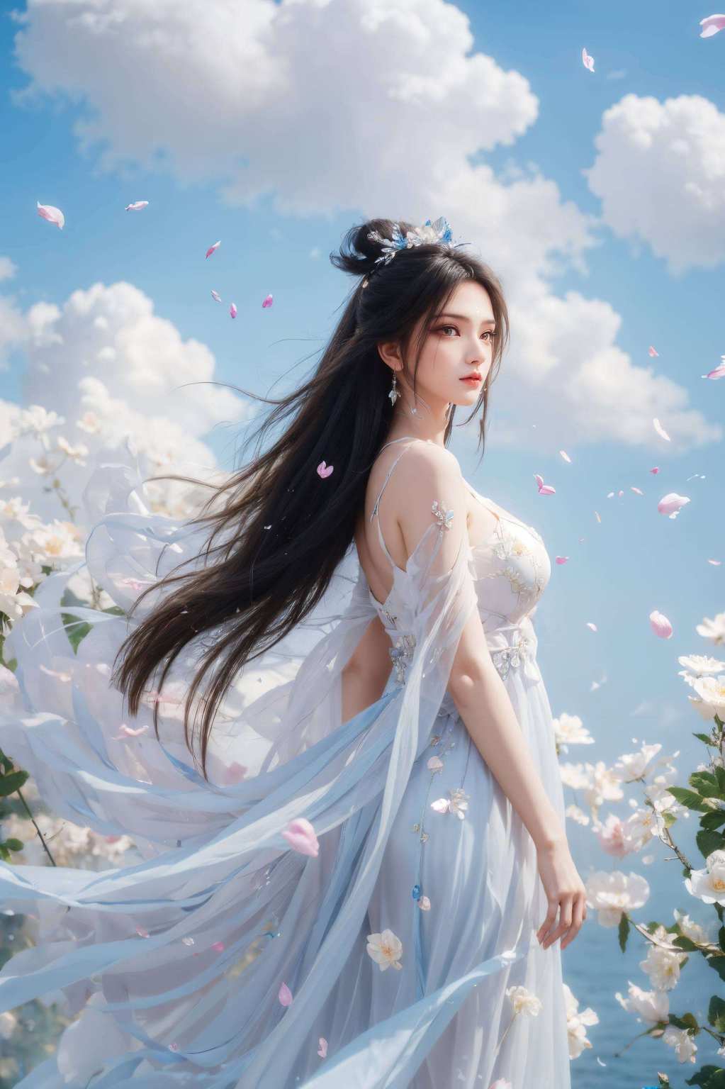 陆雪琪风采尽显！她是诛仙世界中的一抹亮色让每个国漫爱好者都能感受到那份不染尘埃的纯净美