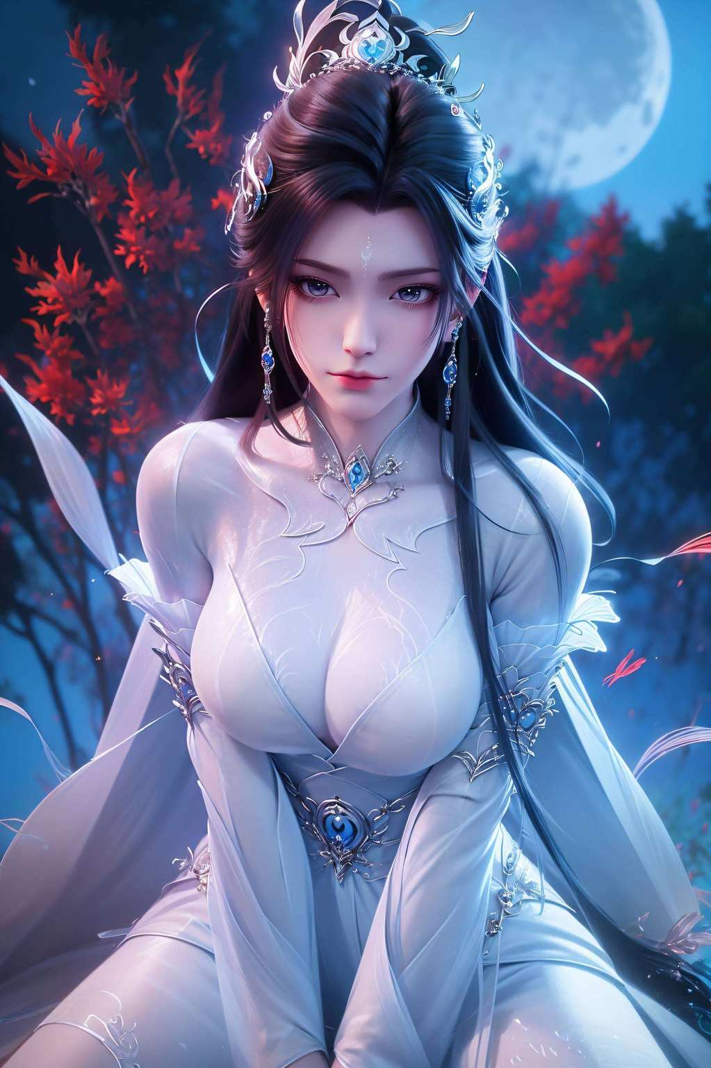 玄幻之中展芳容壁纸间映国漫风