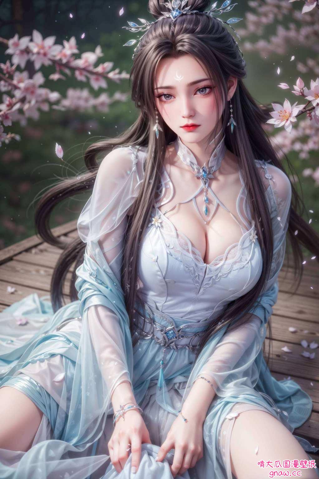 是诛仙世界中一道不可磨灭的风景更是动漫迷心中的永恒女神