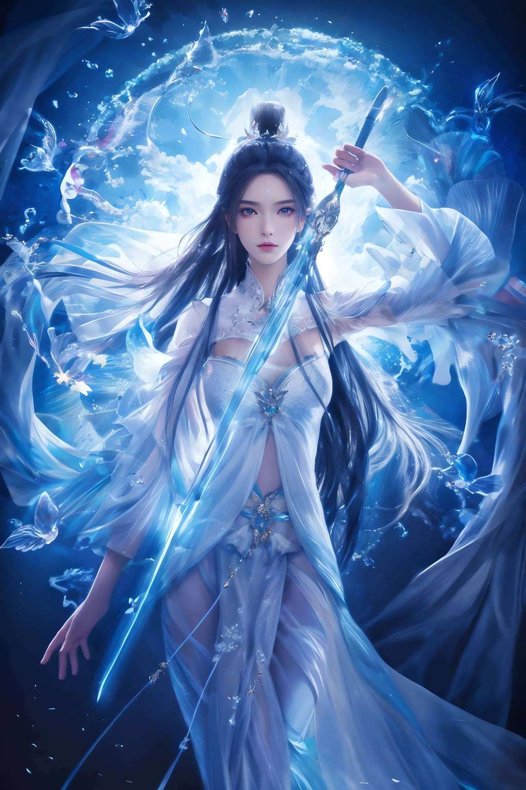 让那份玄幻之美她是《诛仙》中的绝世剑仙