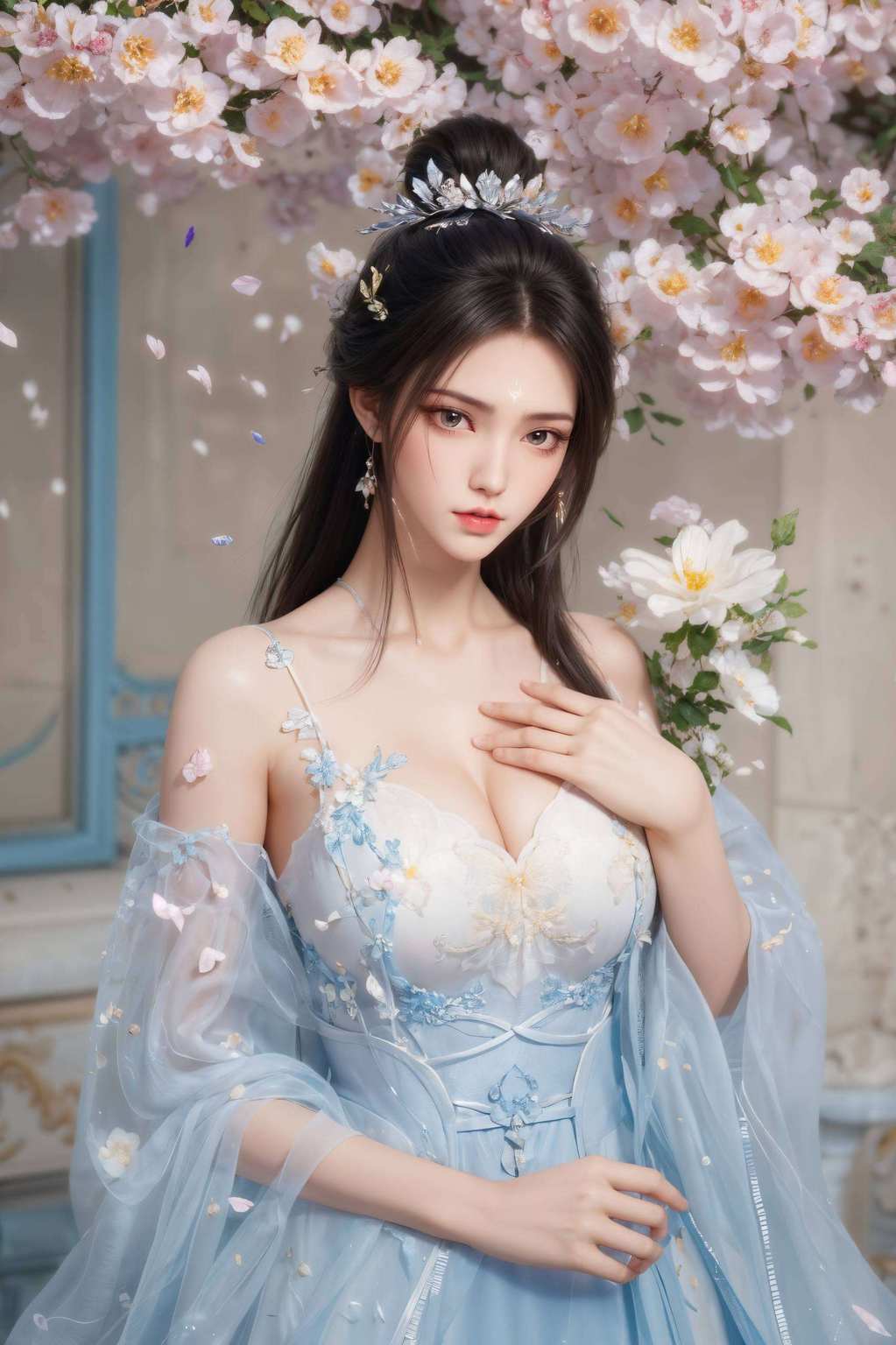 那可不一定！在咱这儿把那些玄幻世界里的烦恼通通抛到九霄云外去啦！快来感受一下这位国漫美女的魅力吧！