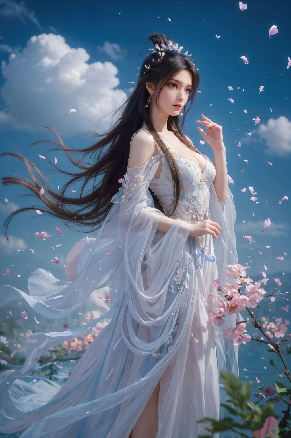 动漫国漫女神陆雪琪侠骨柔情