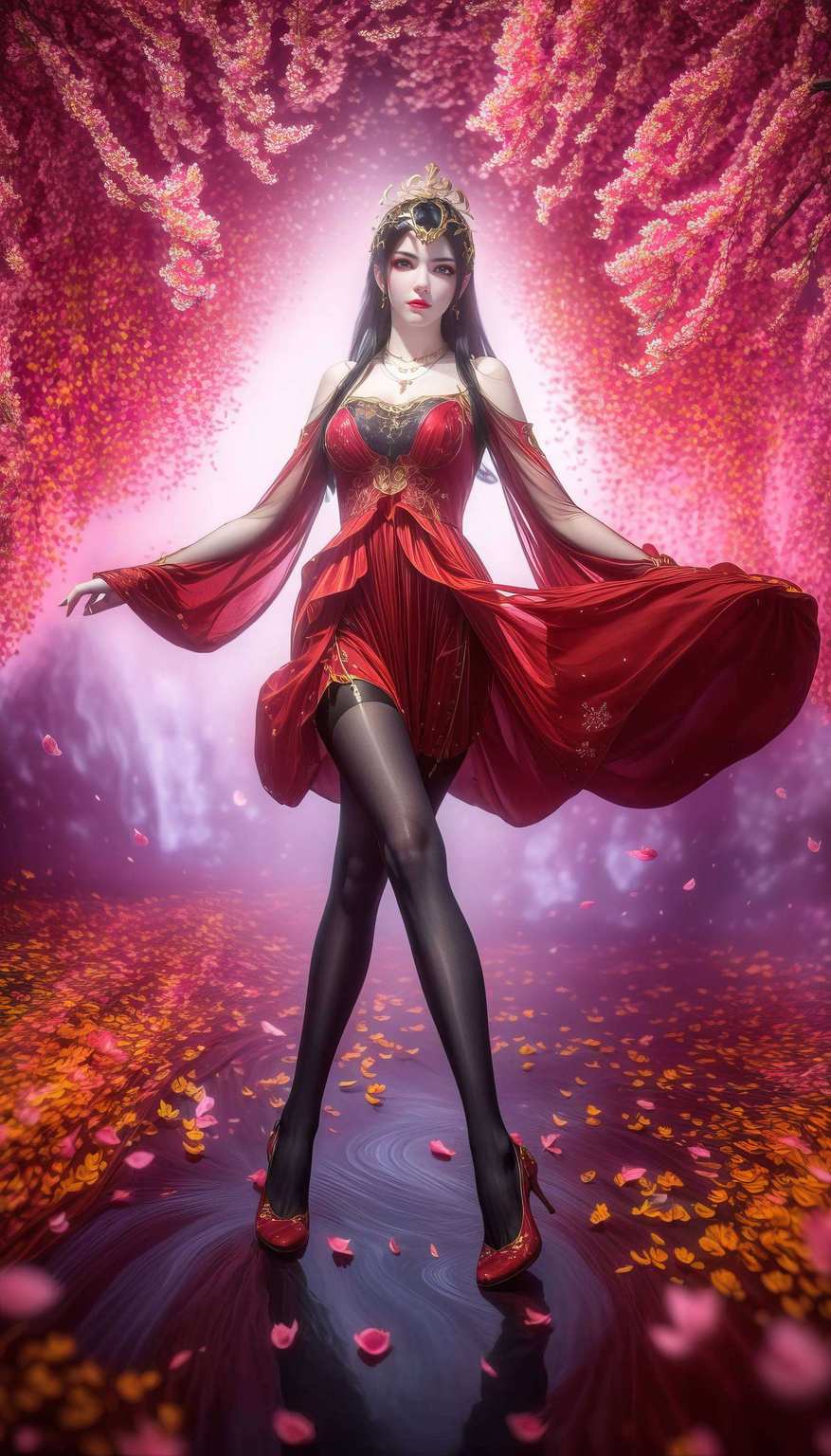 美杜莎壁纸绮丽幻化跃然屏上