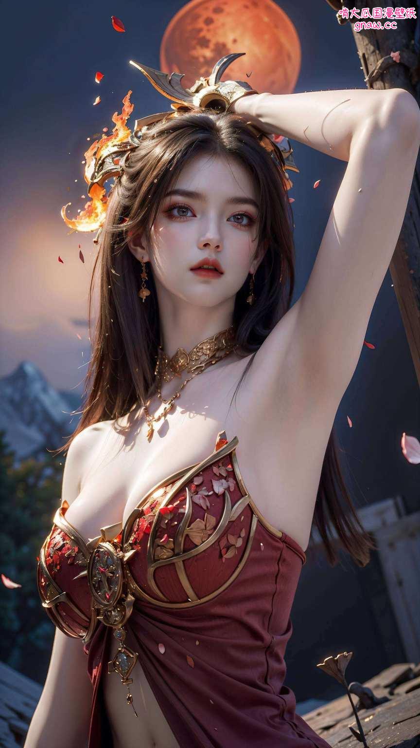 斗破苍穹中的美杜莎吞天蟒威猛
