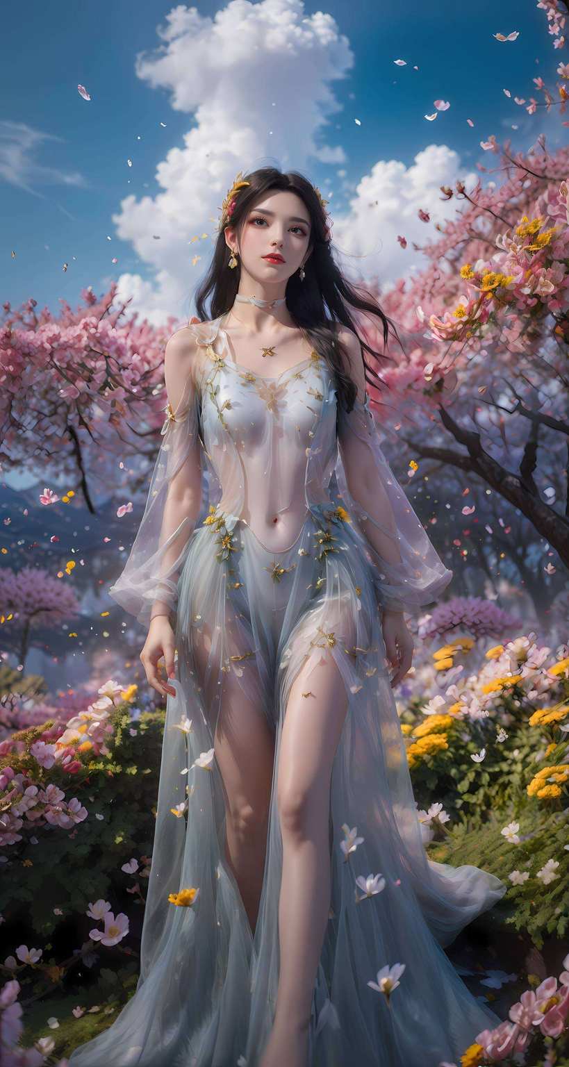 可别小瞧了她的七彩吞天蟒国漫女神的风采尽显无疑