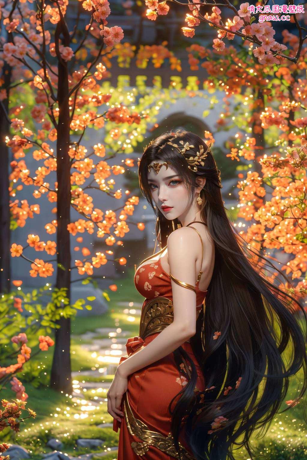 壁纸界的C位非她莫属！七彩吞天蟒都嫉妒她的风采呢惊艳四座！这斗破苍穹里的蛇女大人