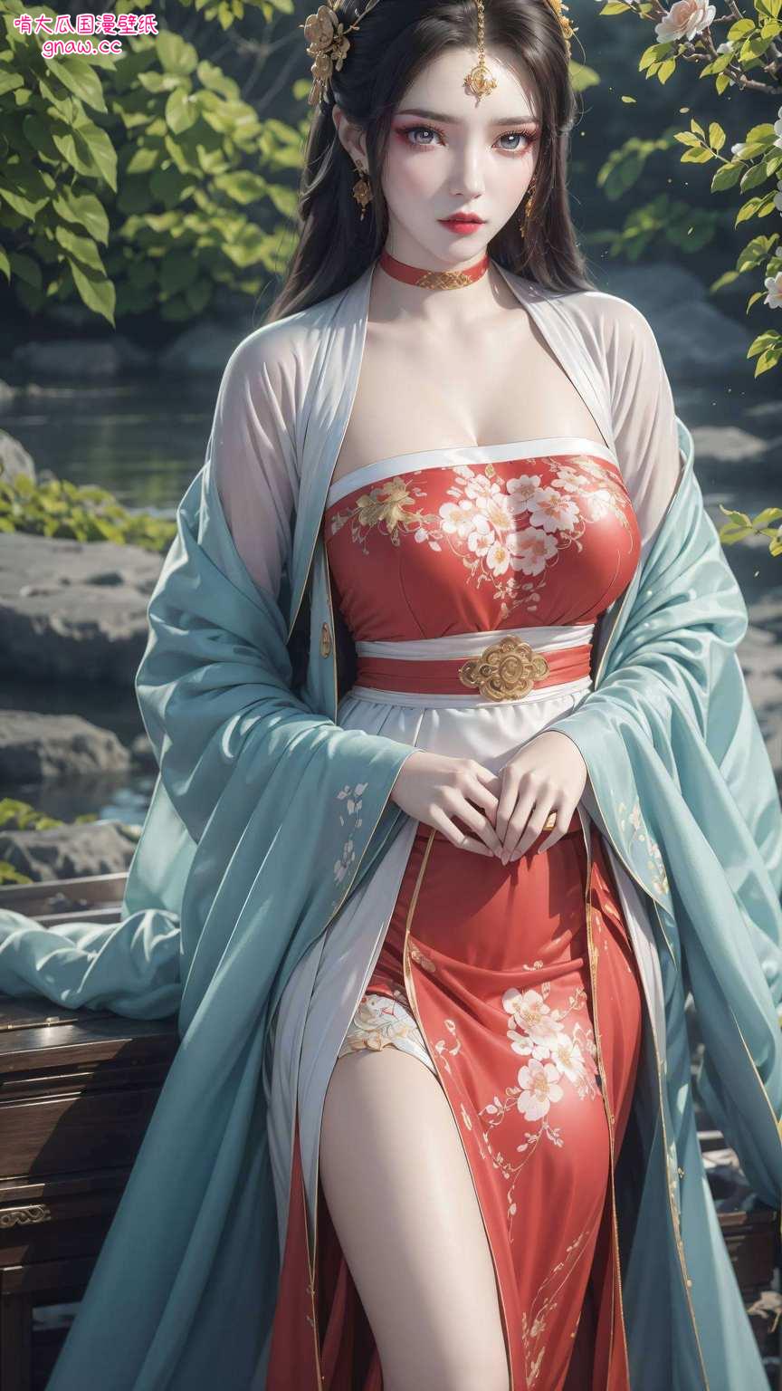 保你手机都仙气逼人！她不仅国漫界的颜值担当