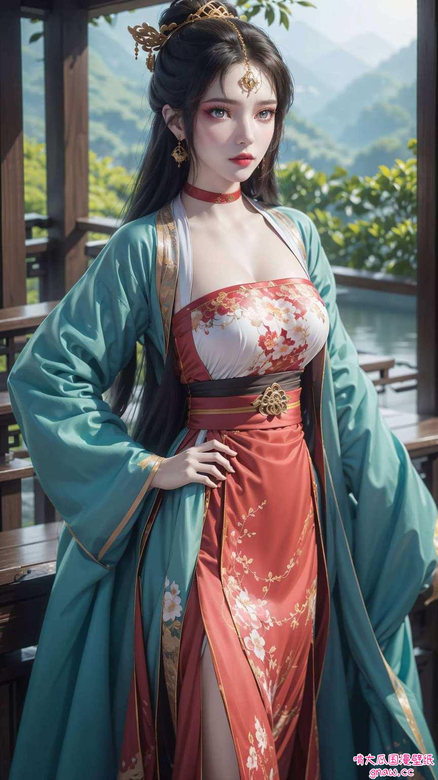 简直让人想在她的玄幻世界里手机一换上这壁纸