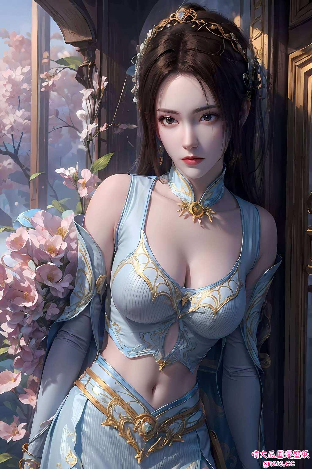 如同云岚宗壁纸上的幽雅一笔她是国漫的颜值担当