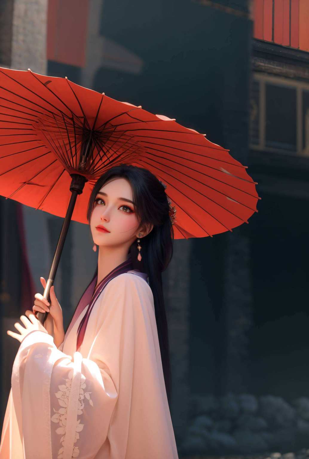 她是无数粉丝心中的国漫女神展现出她的干练与优雅