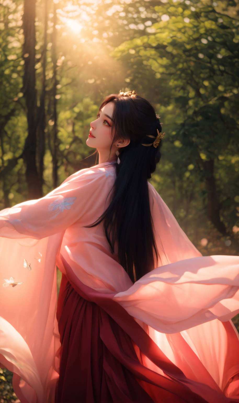 她的壁纸那位翩翩起舞于月光下的国漫女神