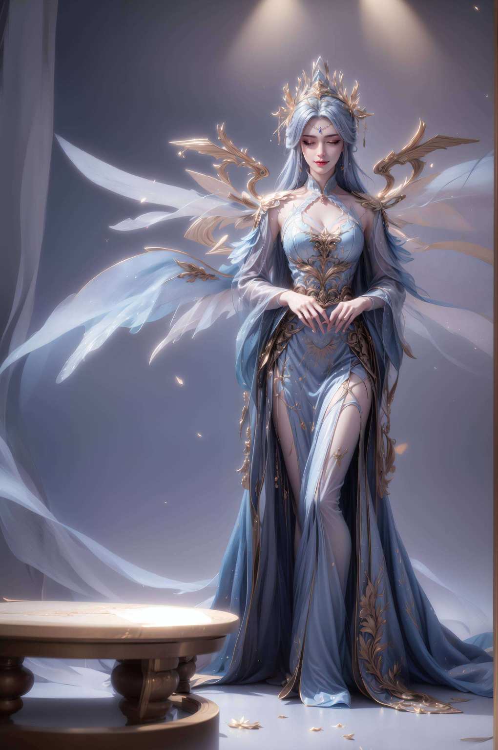 是不是觉得整个屏幕都充满了爱？还有那百炼成神里的女神们嘿