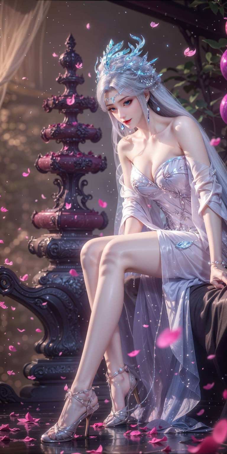 宁雨蝶那优雅的气质、深邃的眼神配上神秘的玄幻背景