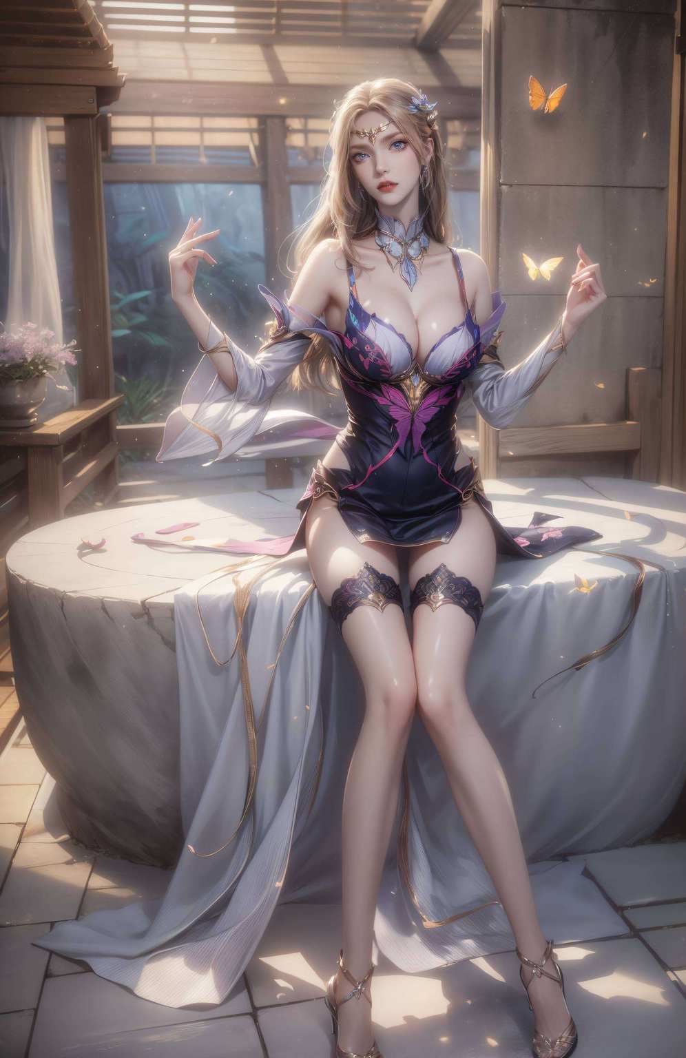 雪域神殿的圣女千仞雪