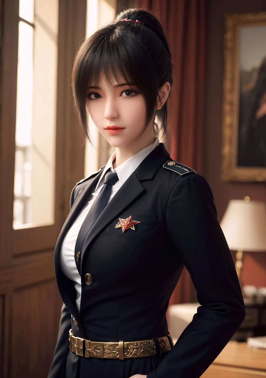 尽显于壁纸之间！琪琳她的风采