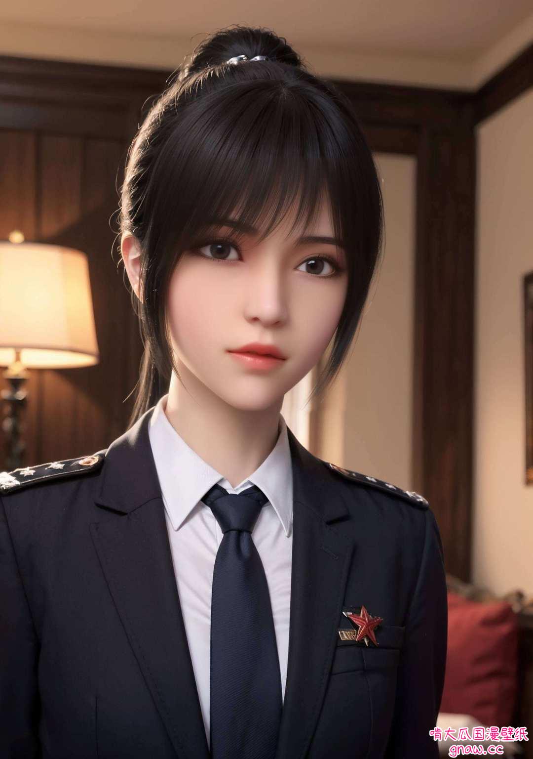 感受她的每一次灵动眼神也是心中的温柔女神
