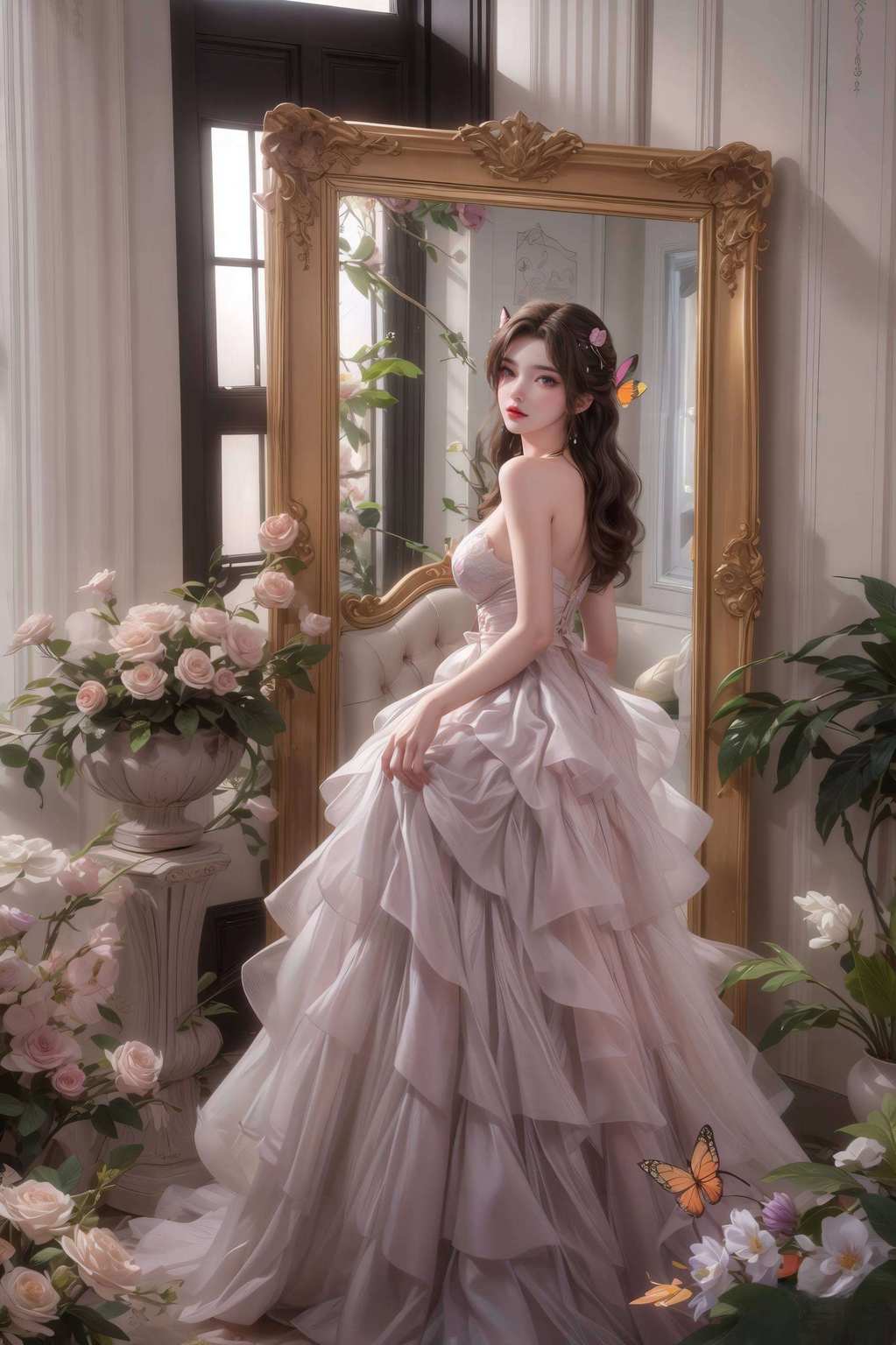 幻境玄幻动漫女神婉约流转