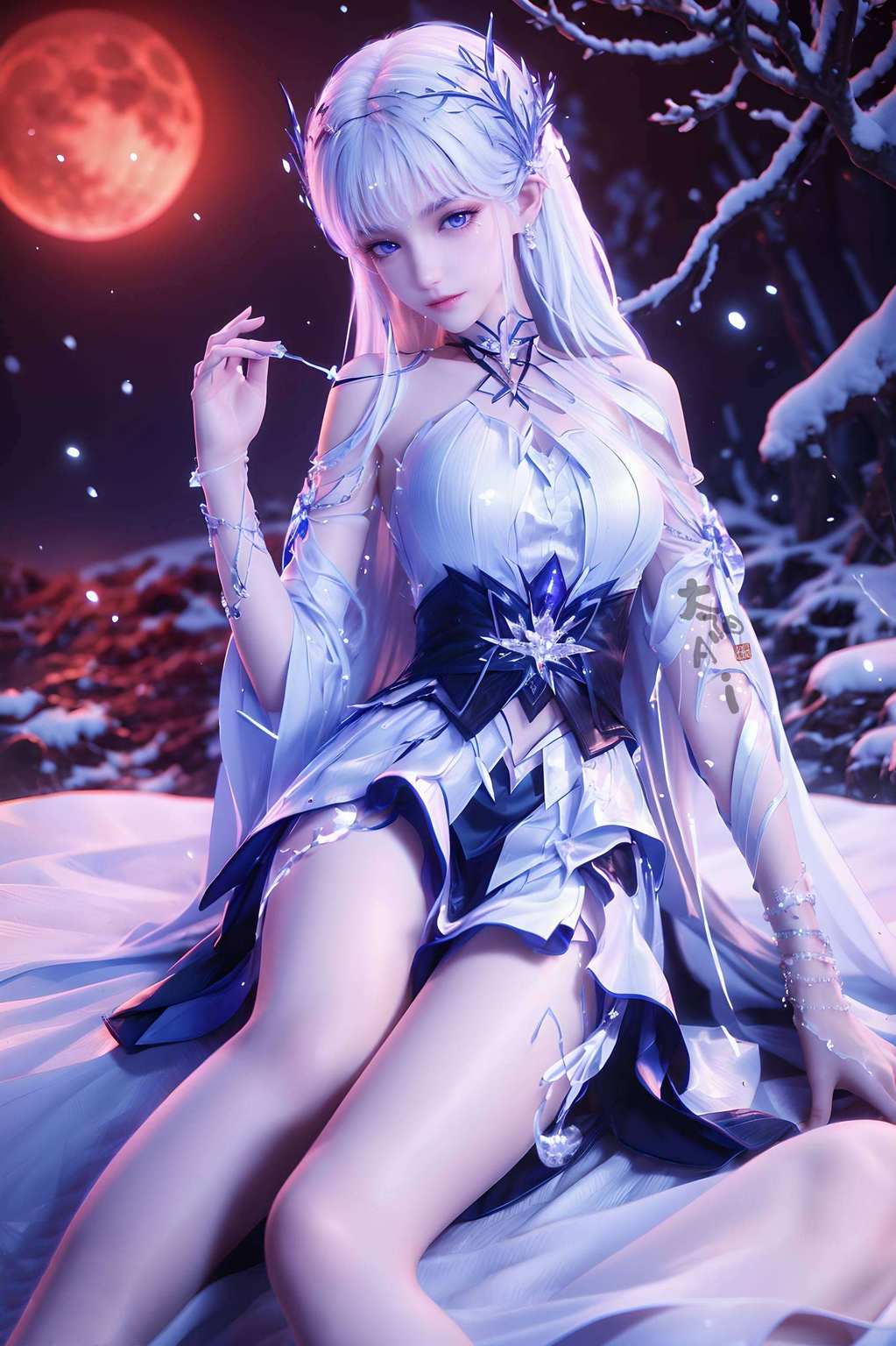 美女的神采ips风华