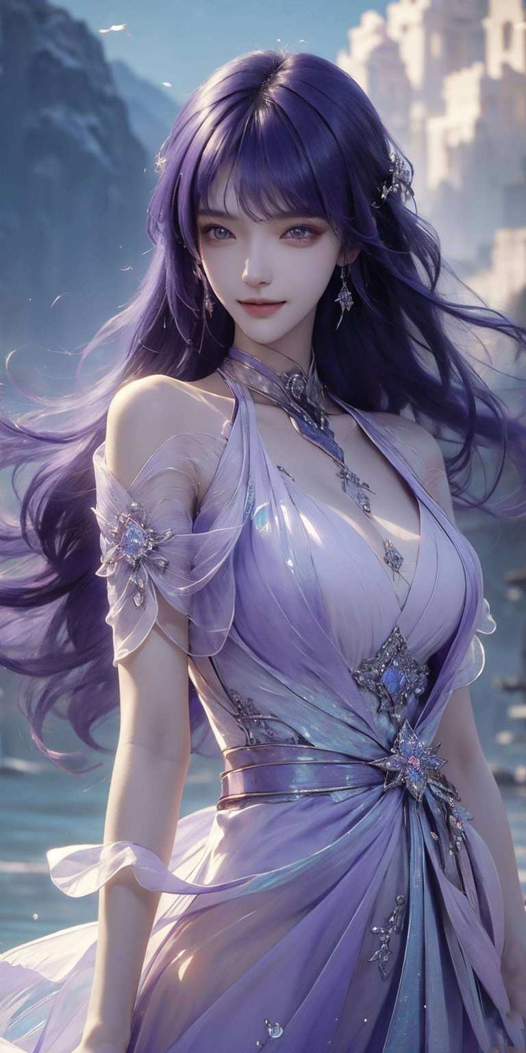 动漫美女盈目怡玉颜风华熠熠生