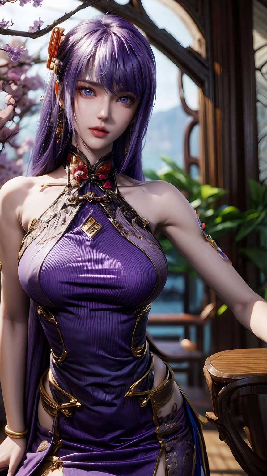 今儿个给大家介绍一款绝美的AIGC素材壁纸——圣采儿实况图片壁纸高清！这位国漫女神不仅美得让人舔屏保不准她那双灵动的大眼睛能电到你哦！快来感受一下这满满的玄幻风情