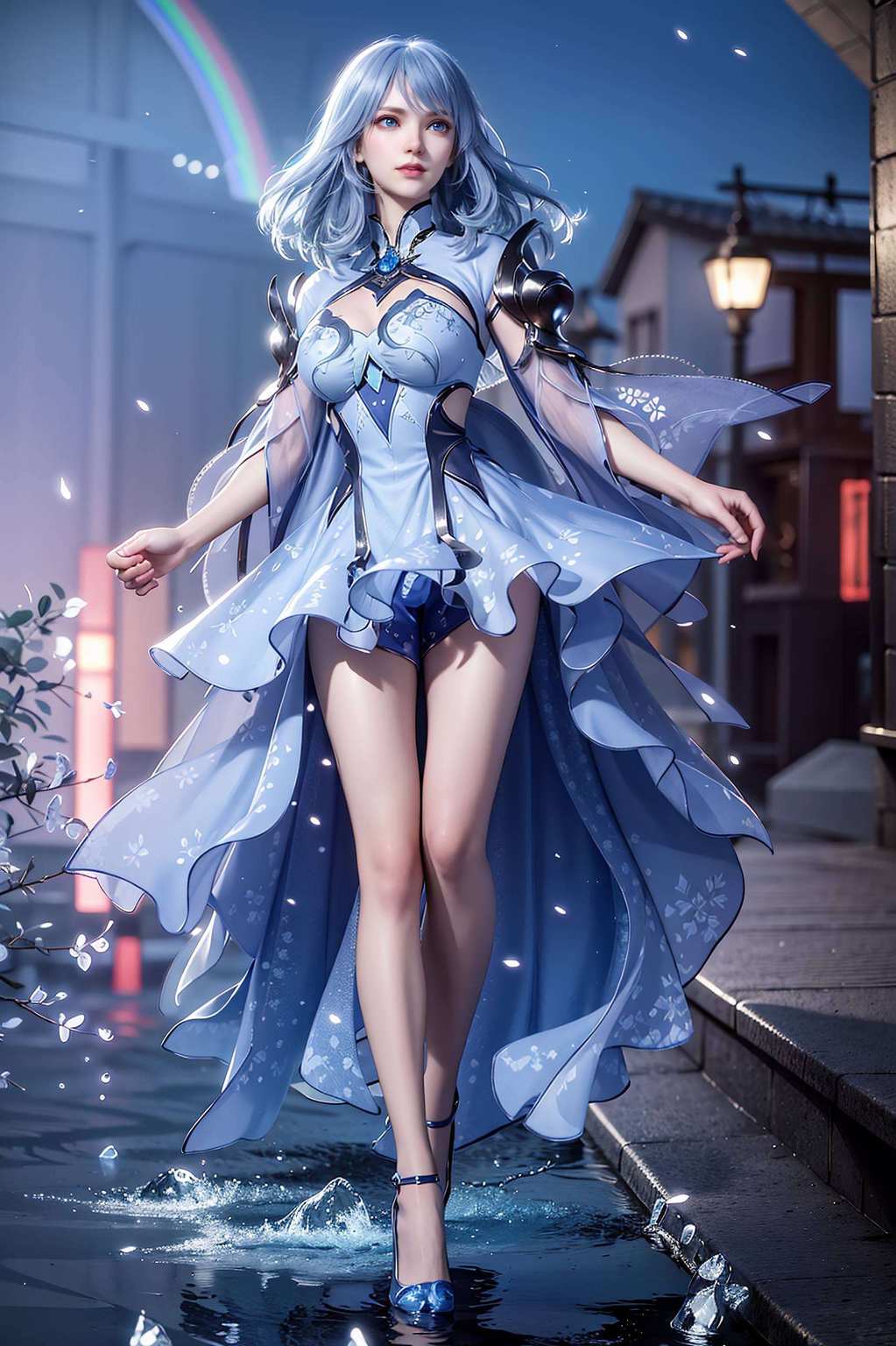 谁说国漫女神只能靠想象？斗罗大陆的水冰儿就是最好的证明美得让人心动
