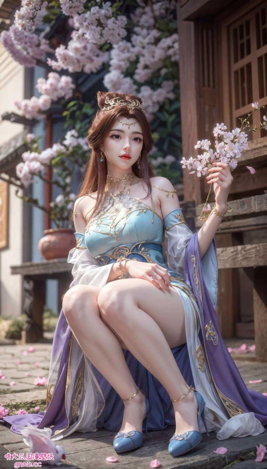 让人忍不住想把她“带回家”她宛如电脑壁纸上的灵动风景