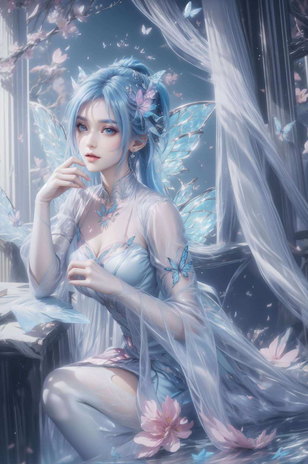尽显神韵翩翩长腿