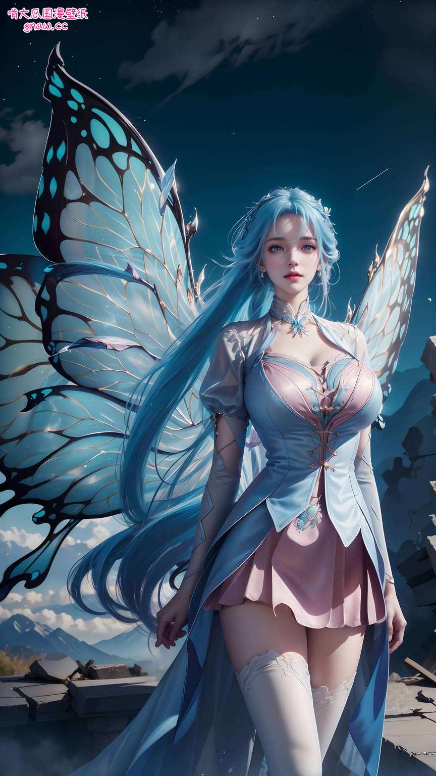 全身高清壁纸她是国漫中的女神