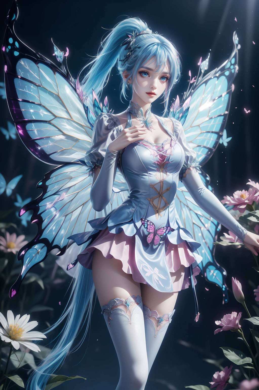 她的灵动眼神、飘逸长发每一次舞动都是壁纸上最动人的风景