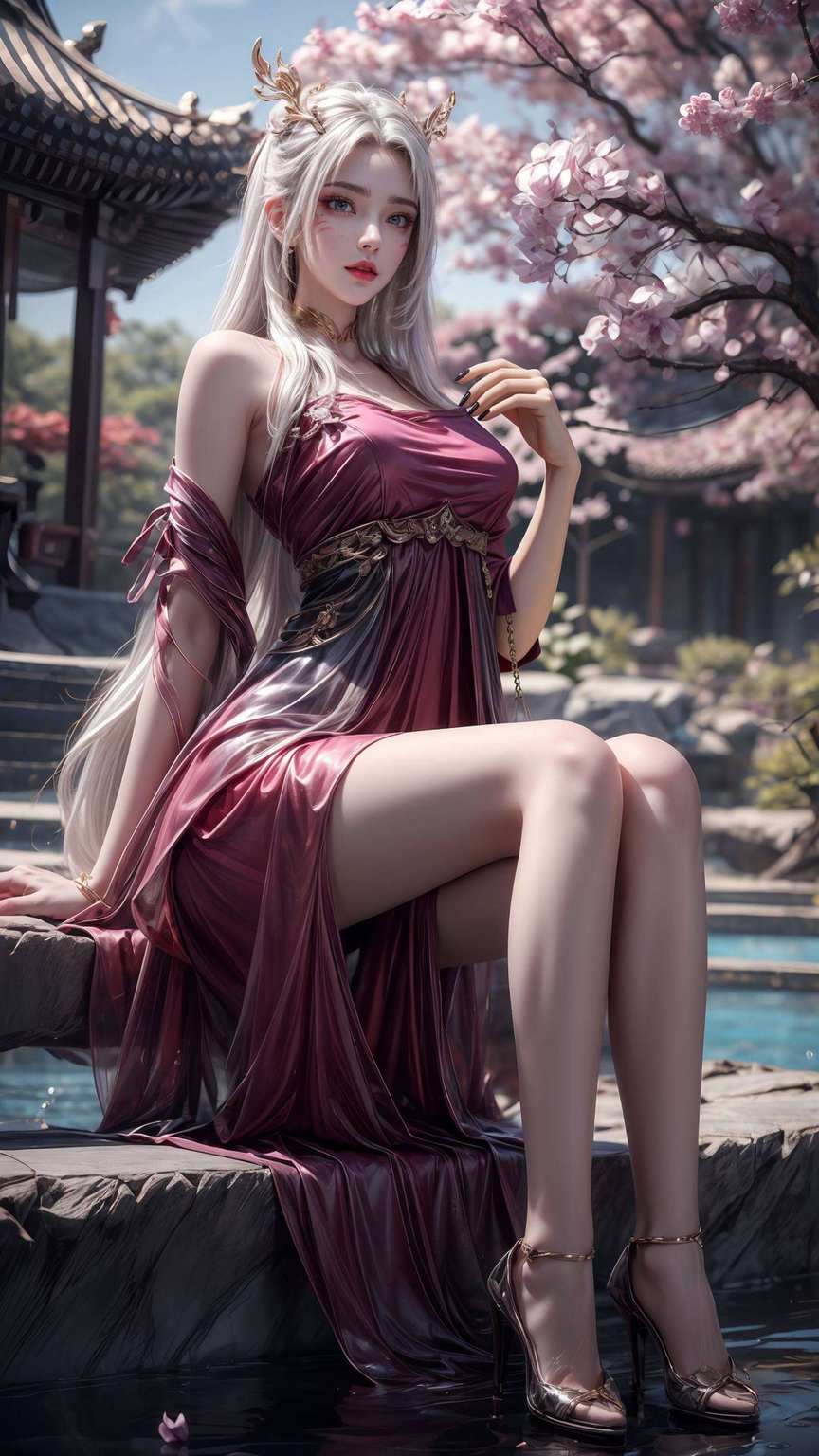 不禁让人感叹：国漫美女以其玄幻气质和颠倒众生的美貌