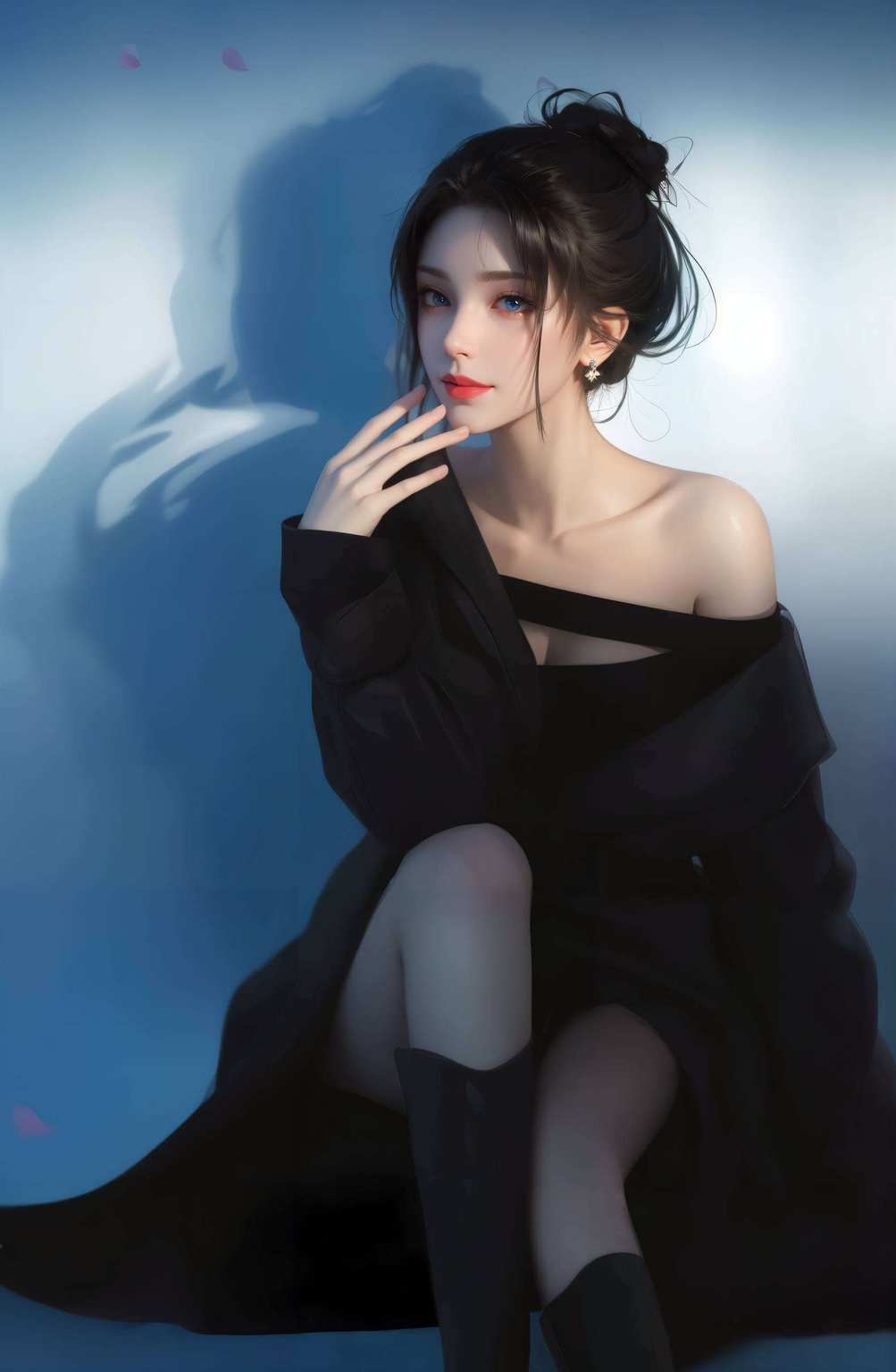 这位国漫界的女神她那双狐媚眼波流转