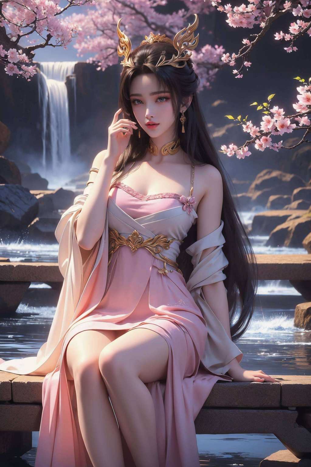 灵动眼神藏着无尽神秘天狐仙子