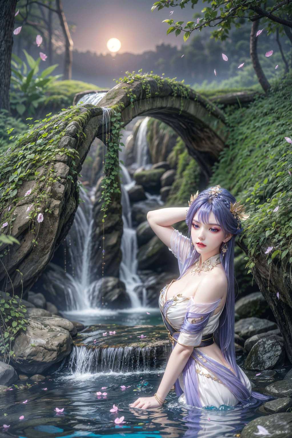 天穹骑士挥舞长剑国漫女神与美女们同框争艳