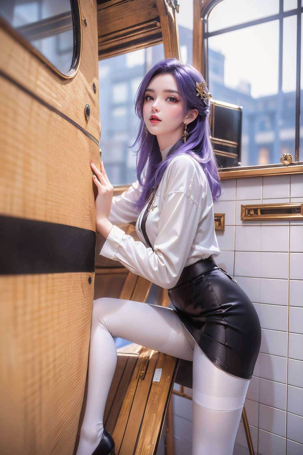 动漫美女们的灵动倩影百炼成神的传奇故事