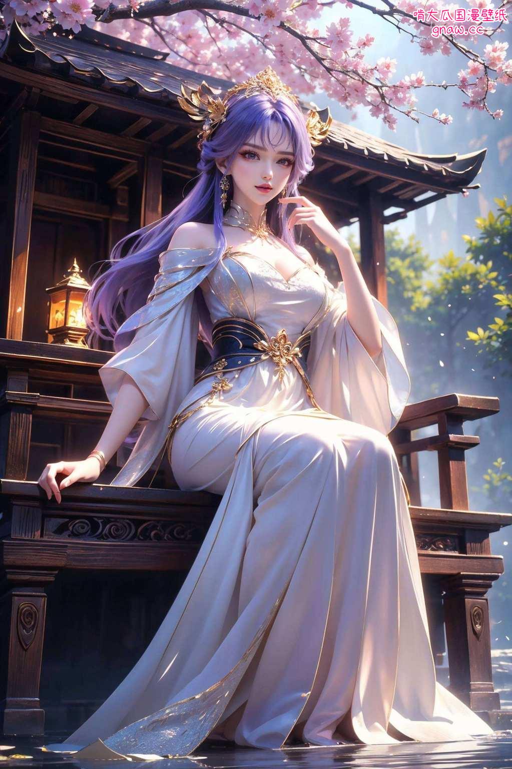 美女翩翩尽显玄幻之美
