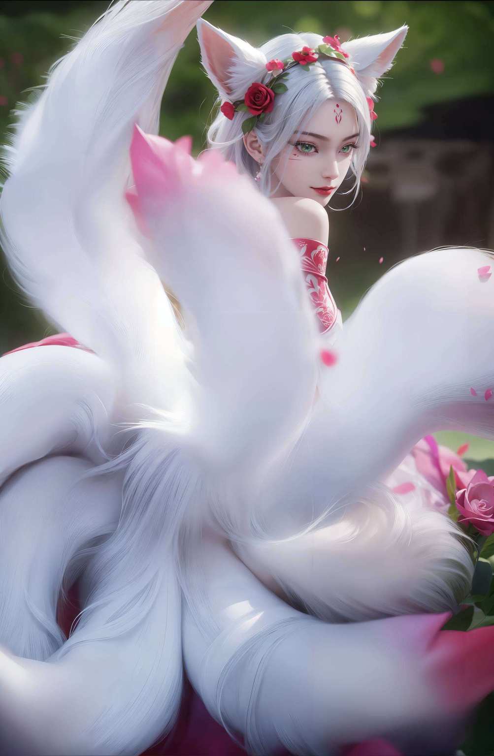 如国漫画卷里的绝世美女玄幻故事里的不羁精灵