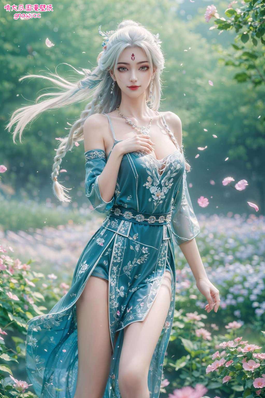 这是能让你手机也变得灵动的国漫女神壁纸哦！保证让你的手机瞬间变身国漫界的时尚担当！这位壁纸界的小白同学