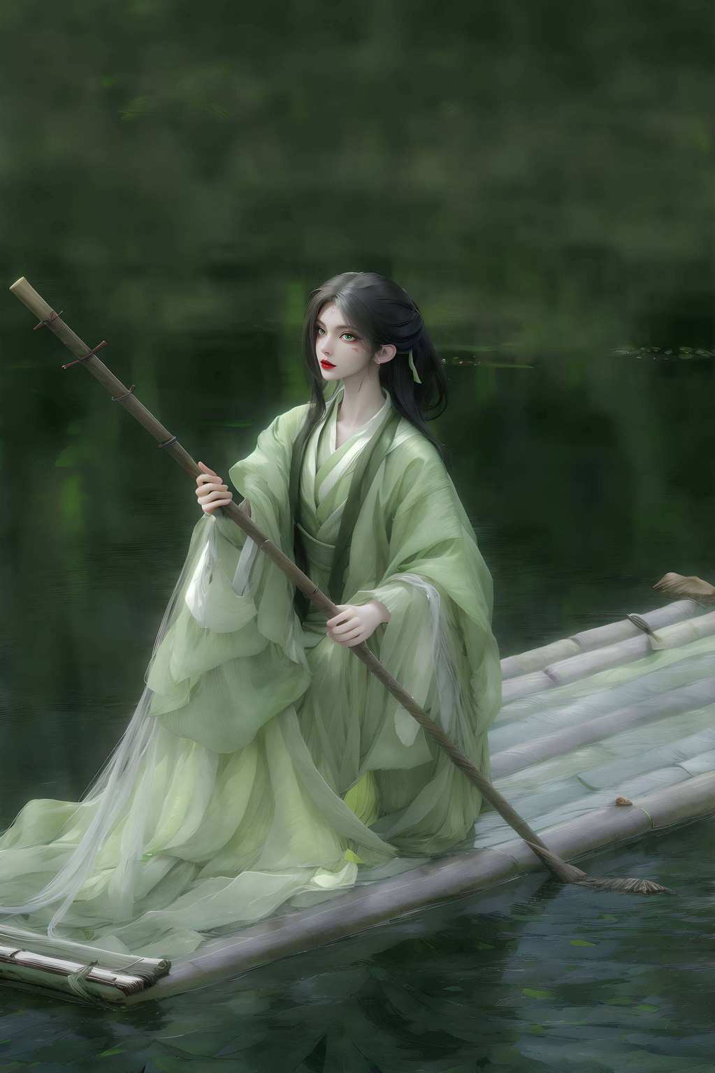她是国漫壁纸界的女神诛仙剑下显神通