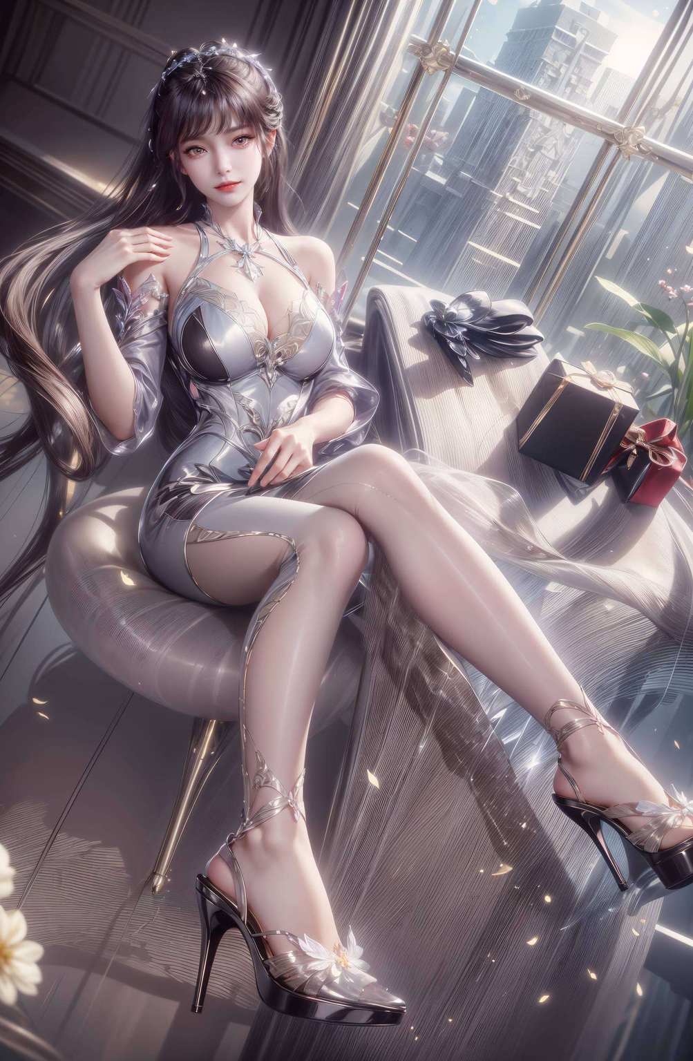 美得不要不要的嘻嘻