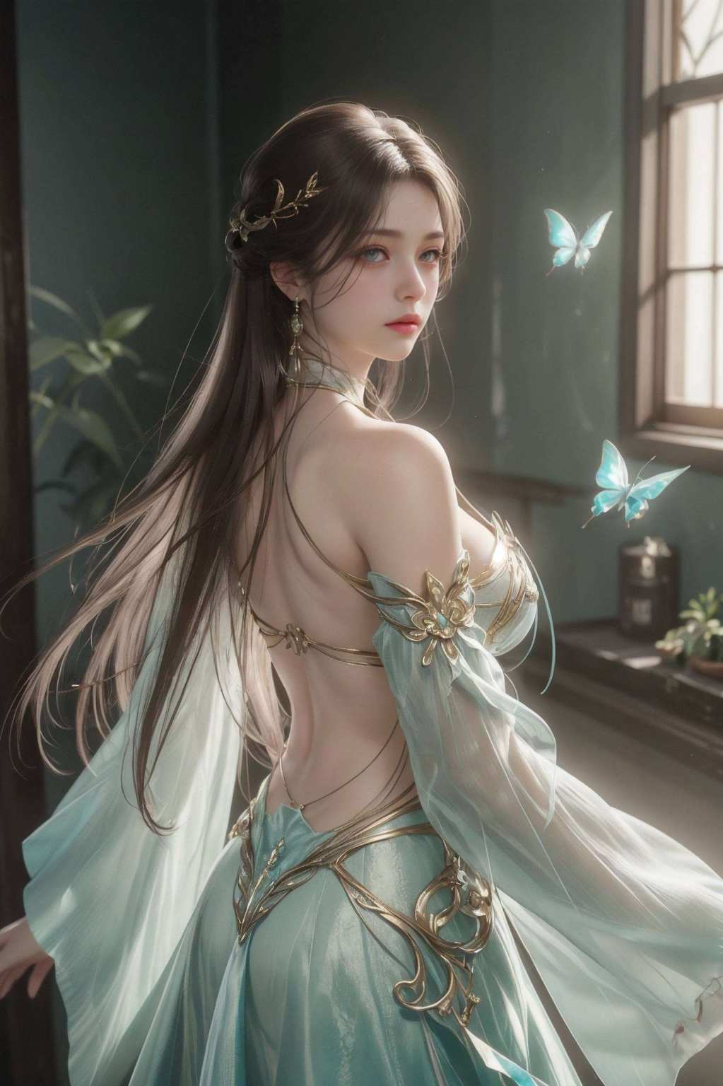 萧薰儿高清壁纸里的她