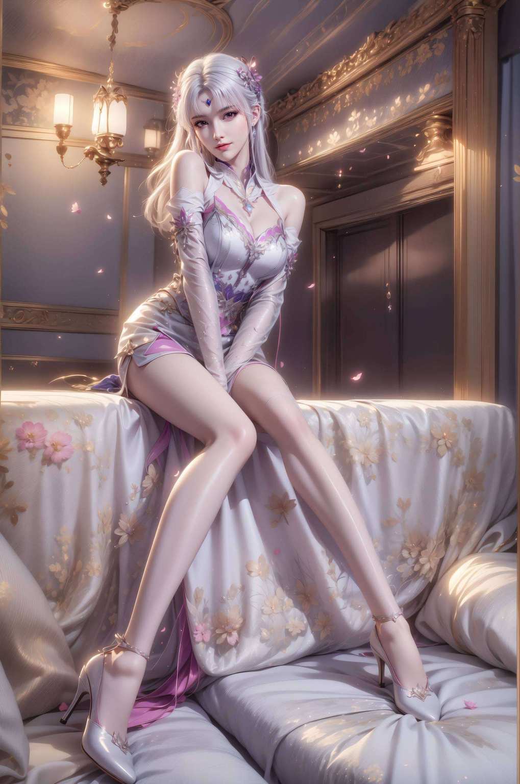 就在这一张壁纸里啦！快来感受一下吧！今天给大家带来一款超级养眼的粉色系壁纸——小医仙霸气高清壁纸！这款壁纸融合了斗破苍穹中的经典角色小医仙