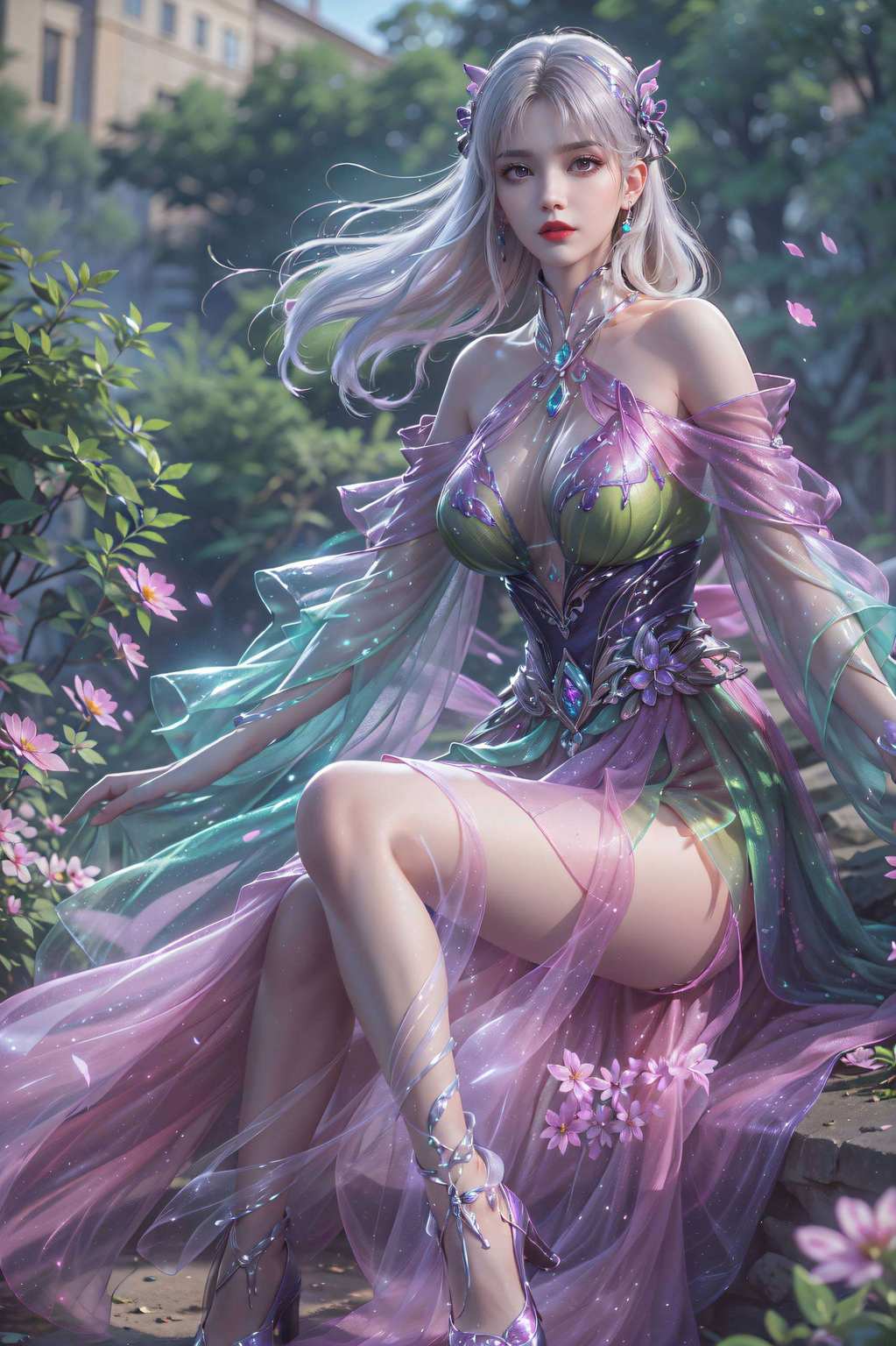 更以独特的美貌和毒辣手段轻松霸屏
