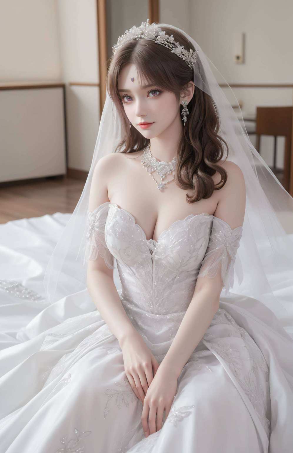 却又不失温柔婉约更添了几分神秘与魅力