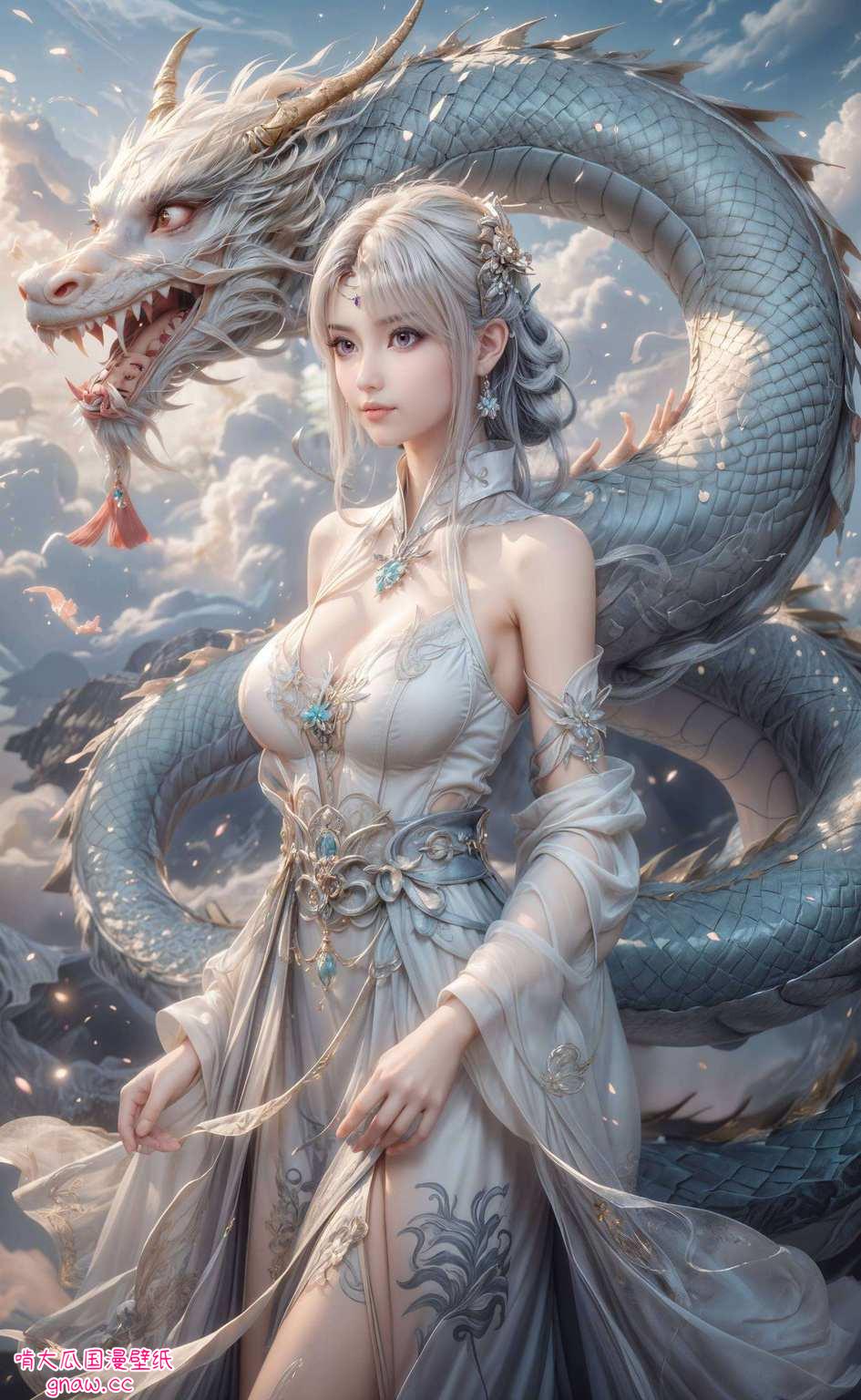 她的眼神深邃都散发着不可抗拒的玄幻之美