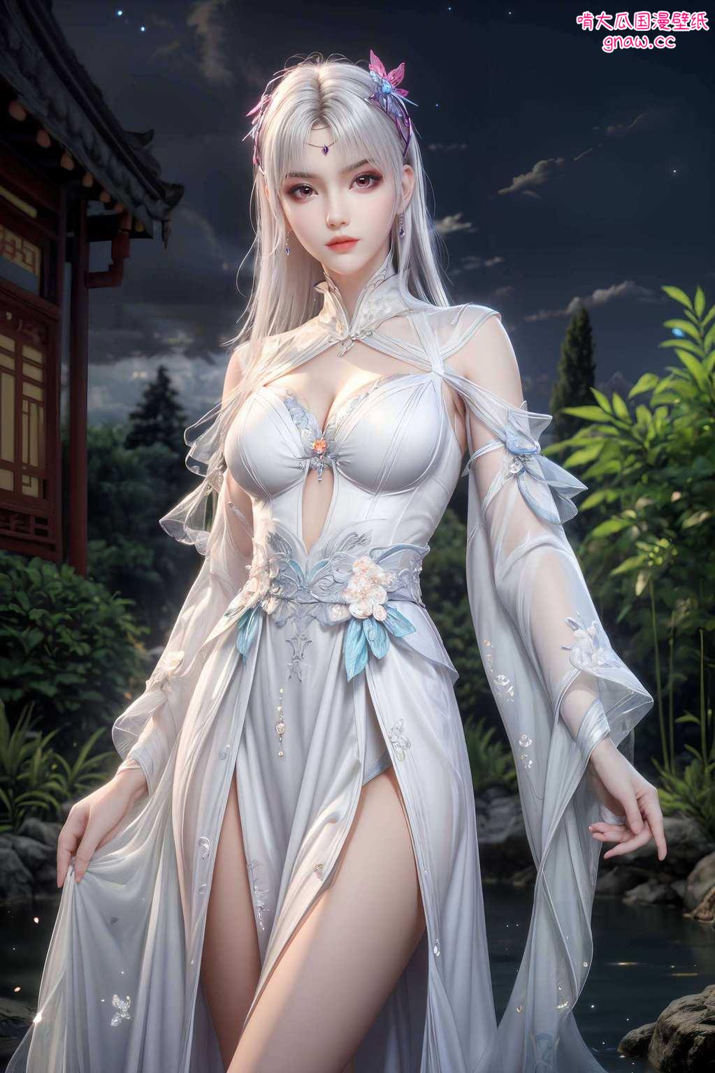 不仅有着让人羡慕的容颜国漫女神