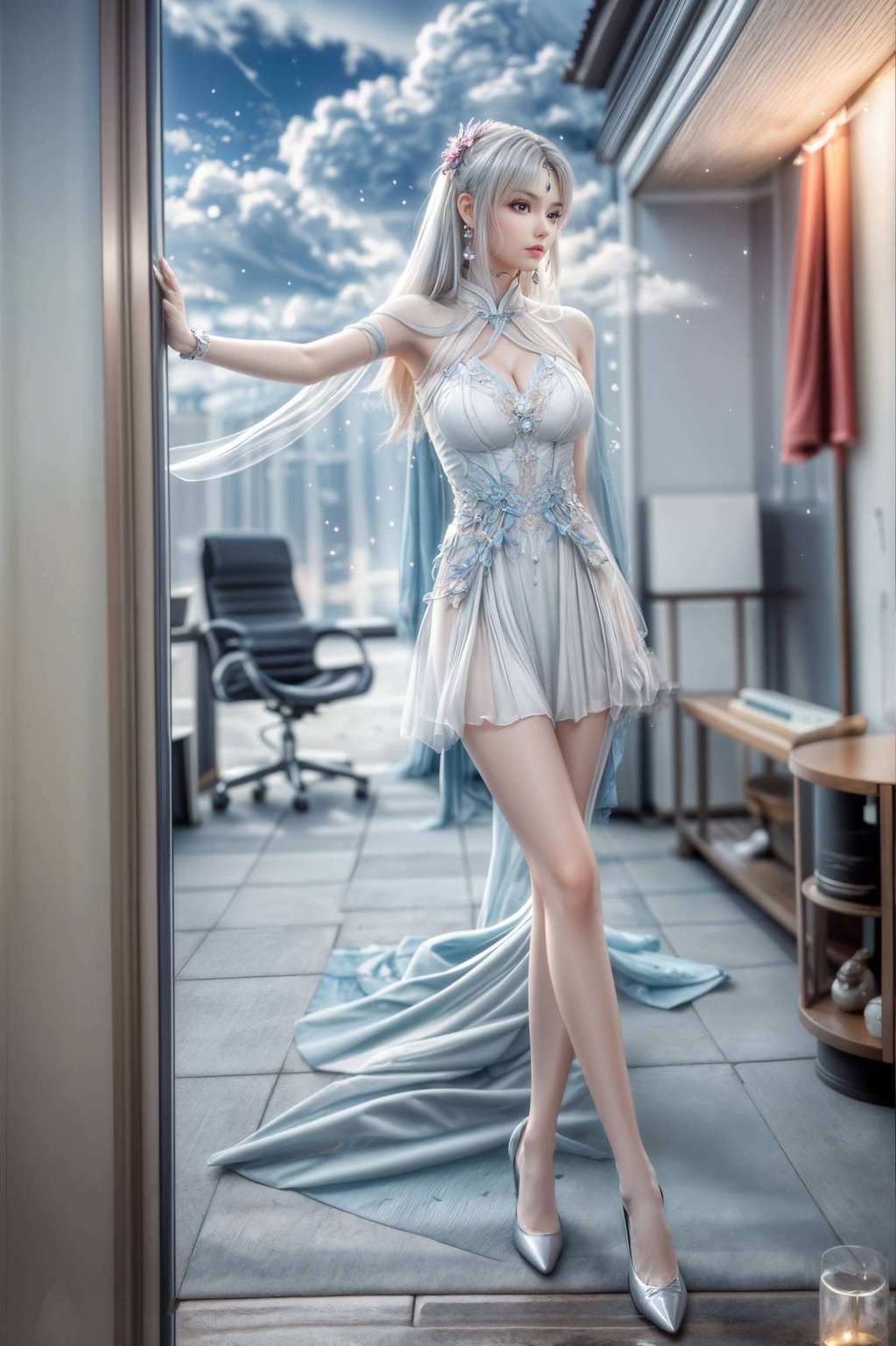 毒气缭绕中带着点小医仙的温柔国漫女神的称号可不是吹的