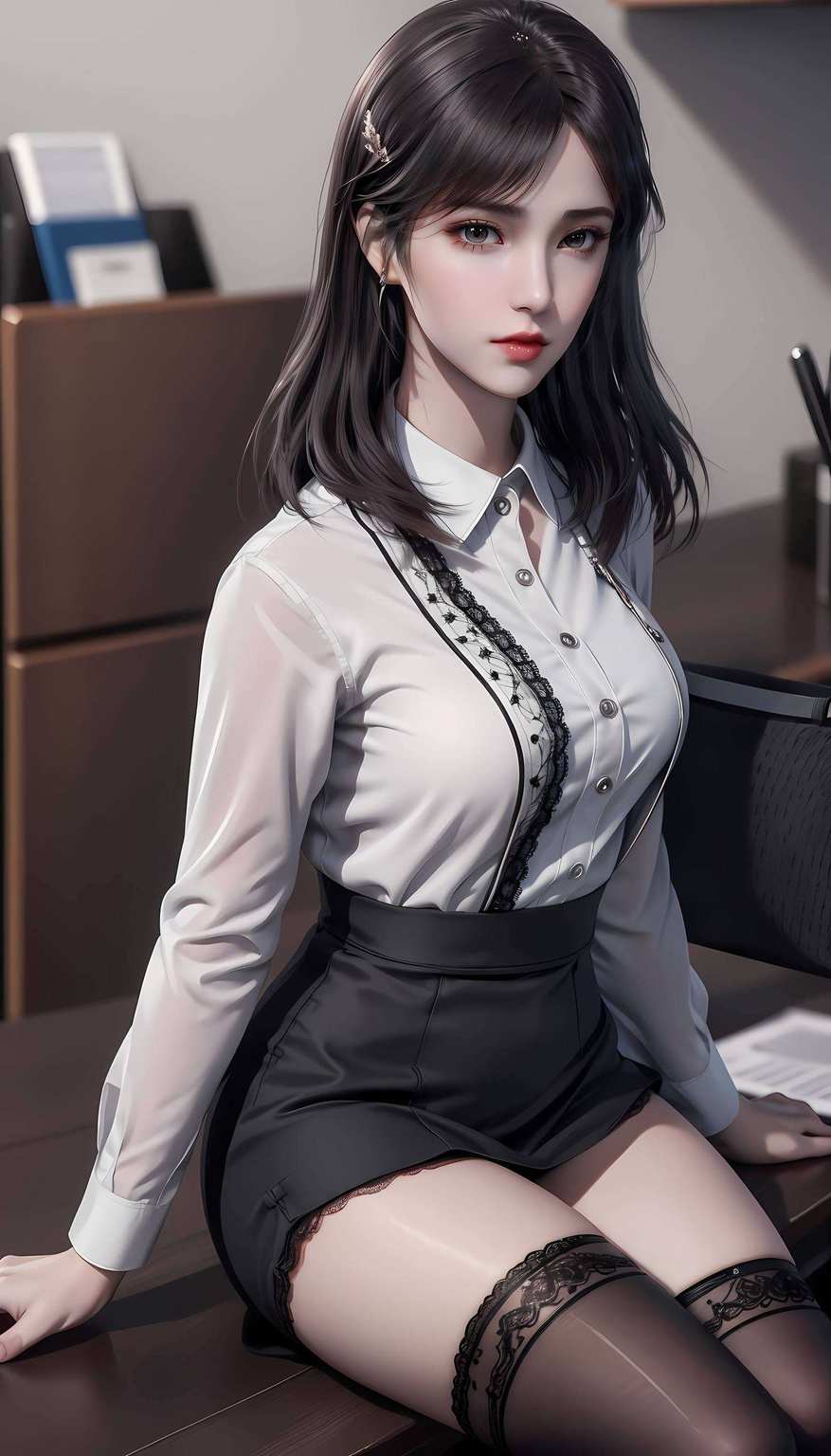 这是国漫女神的魅力展现融合了吞噬星空的神秘和古风漫画的韵味！这不仅仅是壁纸