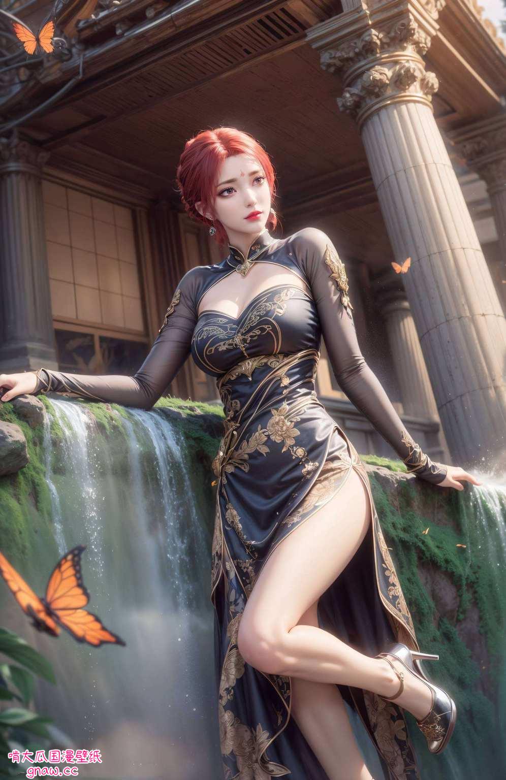 她的风采成为无数粉丝心中的国漫女神